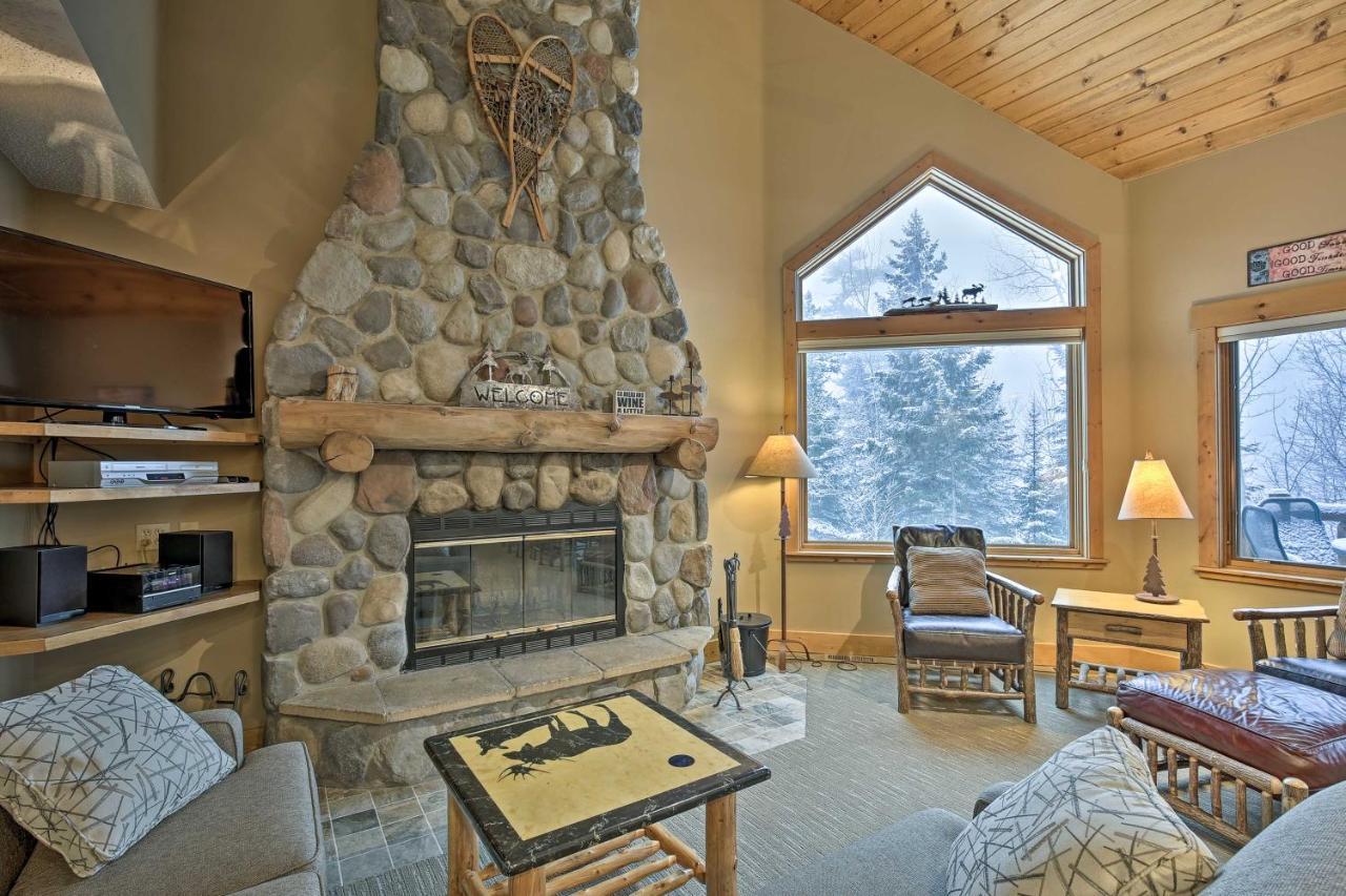 Comfy Lutsen Mountain Villa With Balcony And Grill Eksteriør billede