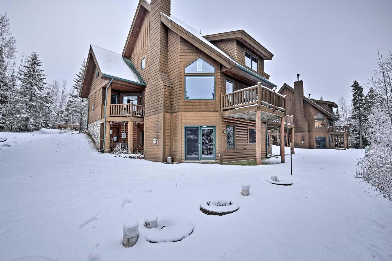Comfy Lutsen Mountain Villa With Balcony And Grill Eksteriør billede